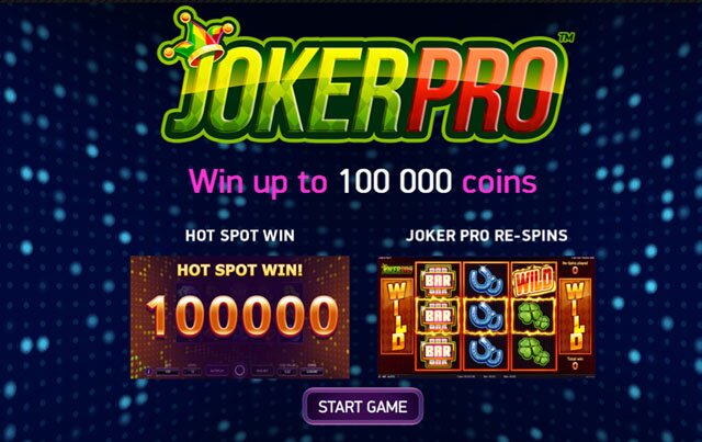 NetEnt Slot Machine Joker PRO